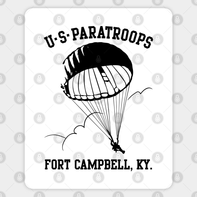 Mod.2 United States Paratroopers Fort Campbell Magnet by parashop